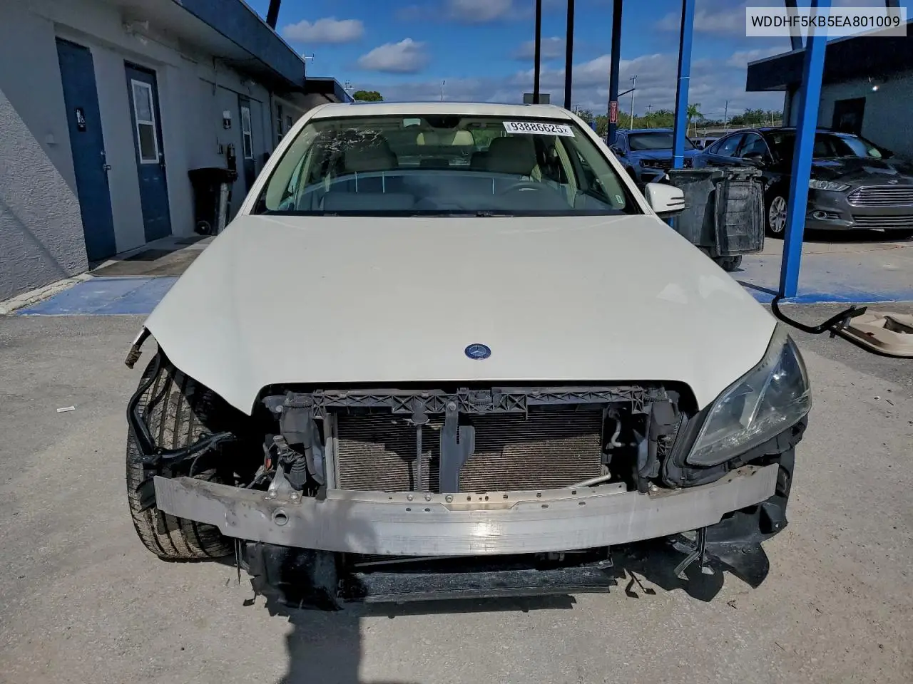 WDDHF5KB5EA801009 2014 Mercedes-Benz E 350