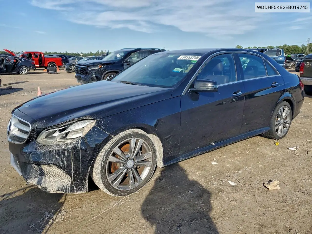 WDDHF5KB2EB019745 2014 Mercedes-Benz E 350