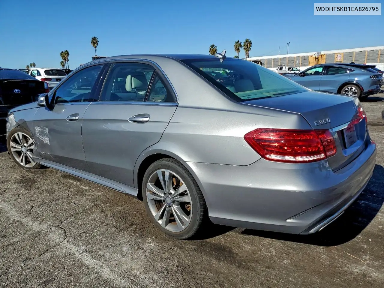 WDDHF5KB1EA826795 2014 Mercedes-Benz E 350