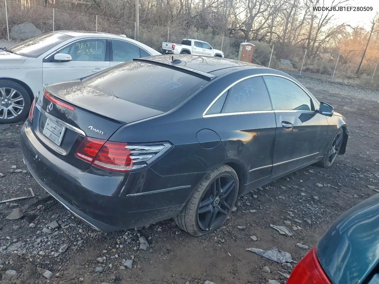 WDDKJ8JB1EF280509 2014 Mercedes-Benz E 350 4Matic