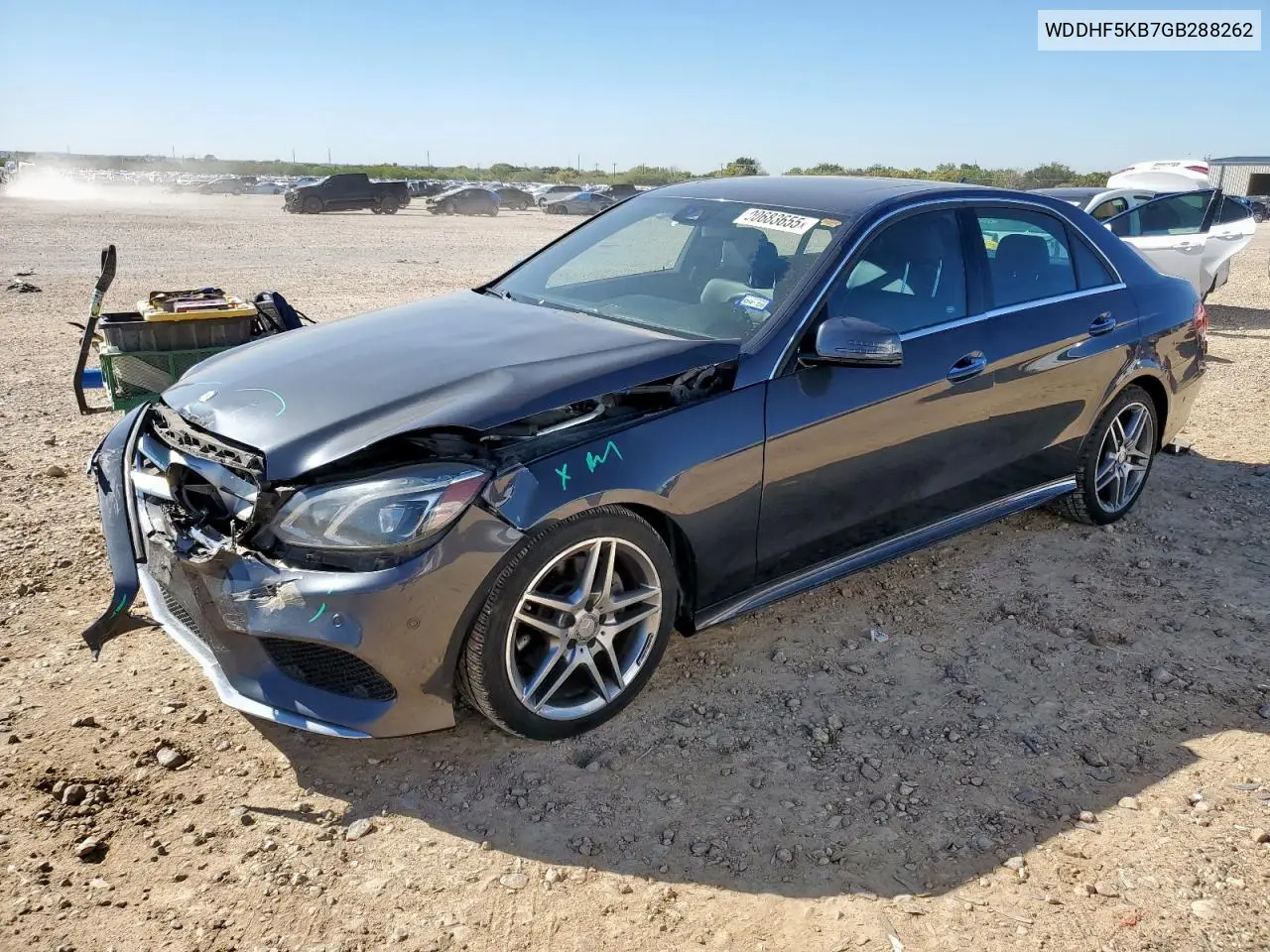 WDDHF5KB7GB288262 2016 Mercedes-Benz E 350