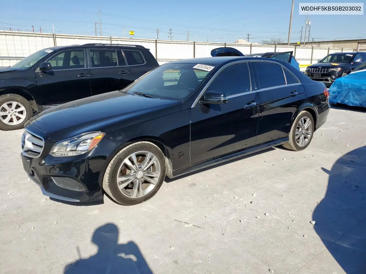 WDDHF5KB5GB203032 2016 Mercedes-Benz E 350