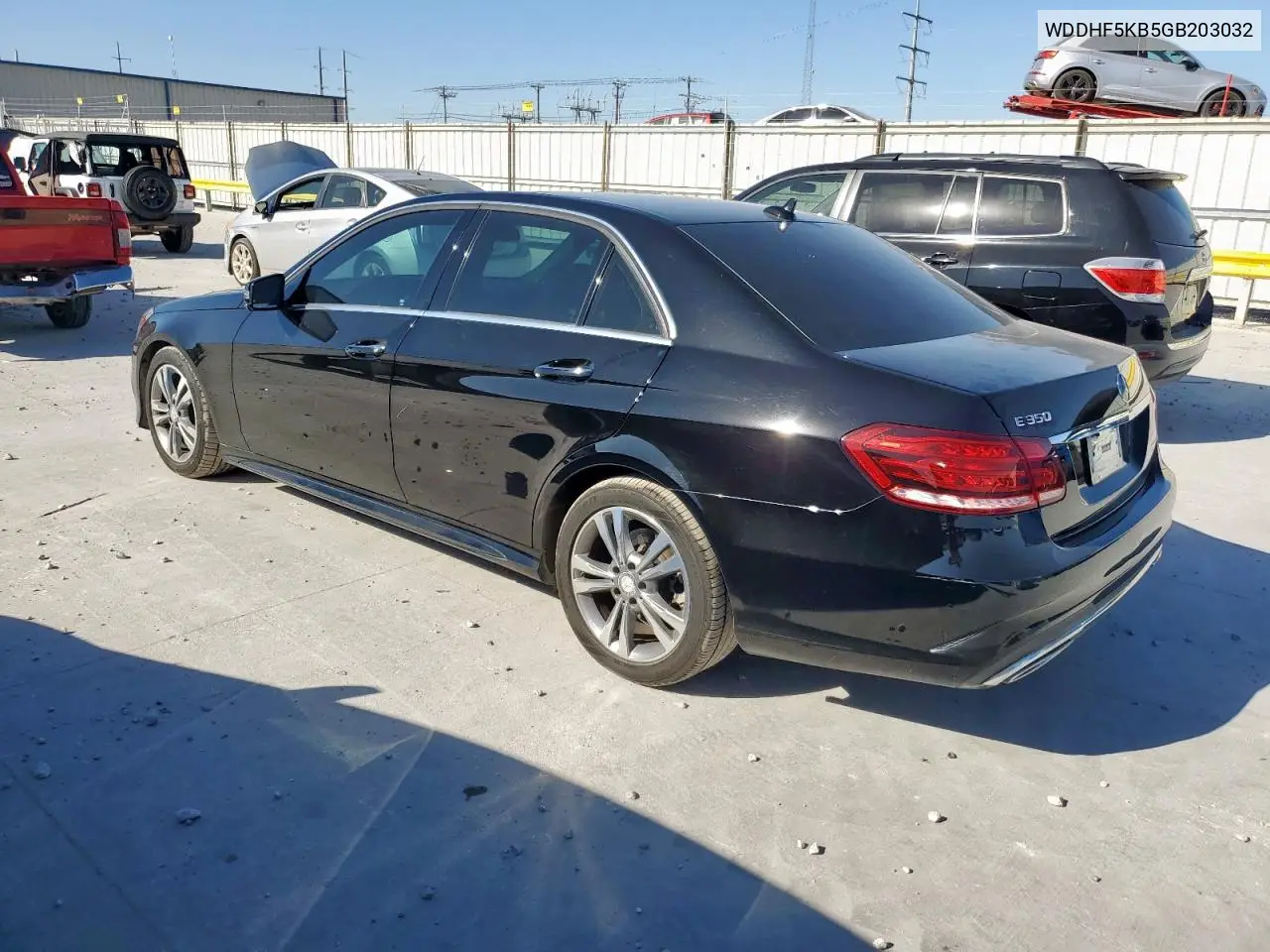 WDDHF5KB5GB203032 2016 Mercedes-Benz E 350