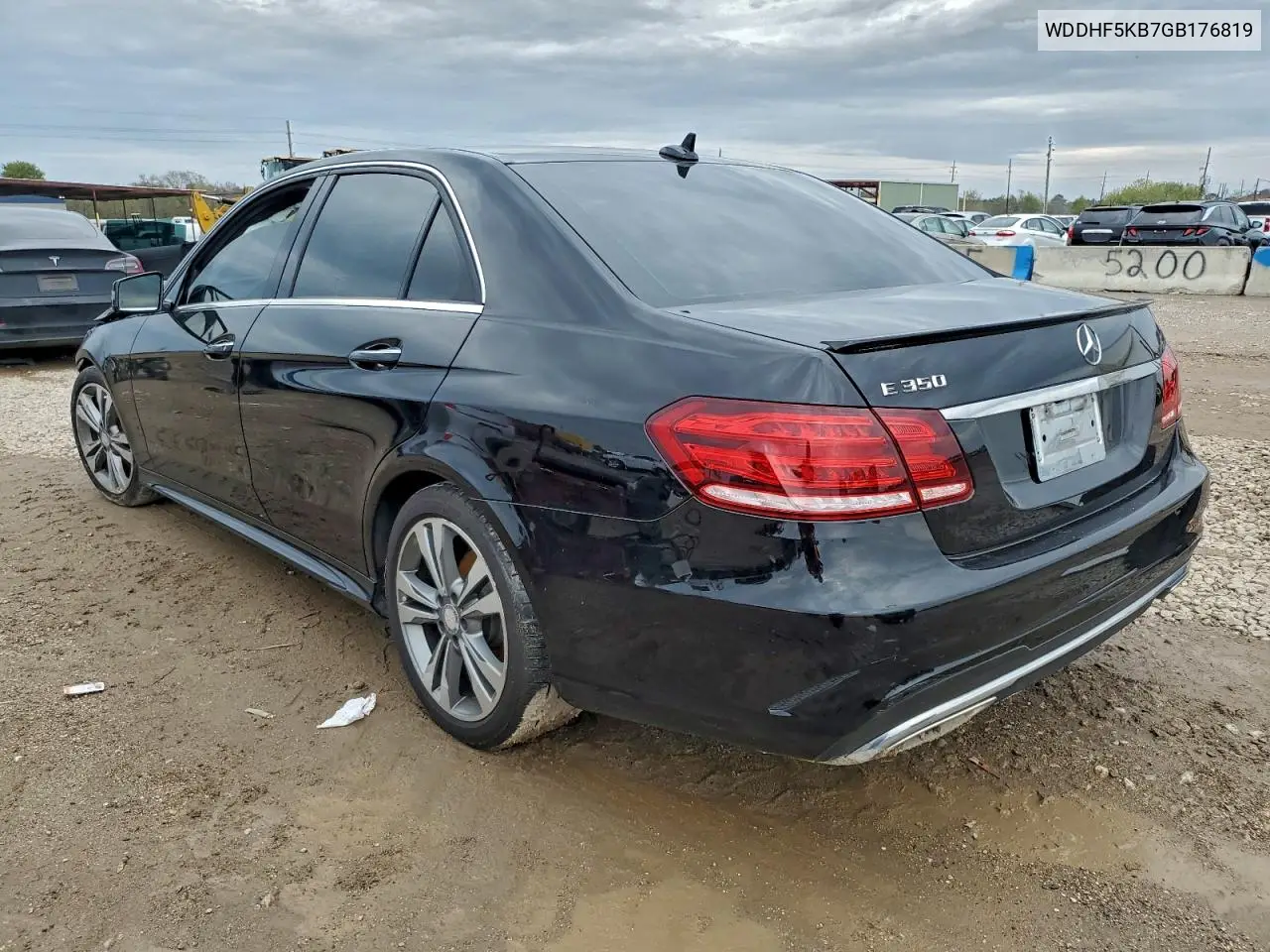 WDDHF5KB7GB176819 2016 Mercedes-Benz E 350