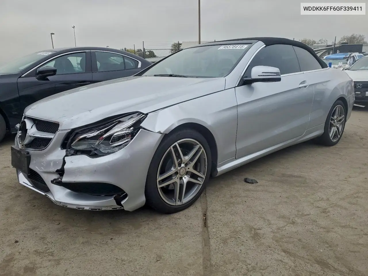 WDDKK6FF6GF339411 2016 Mercedes-Benz E 400