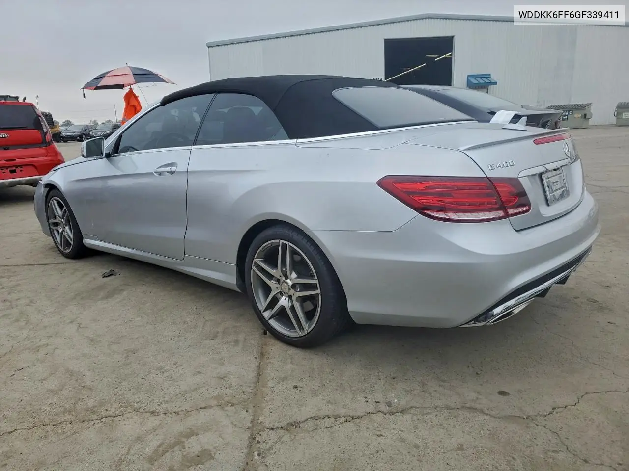 WDDKK6FF6GF339411 2016 Mercedes-Benz E 400