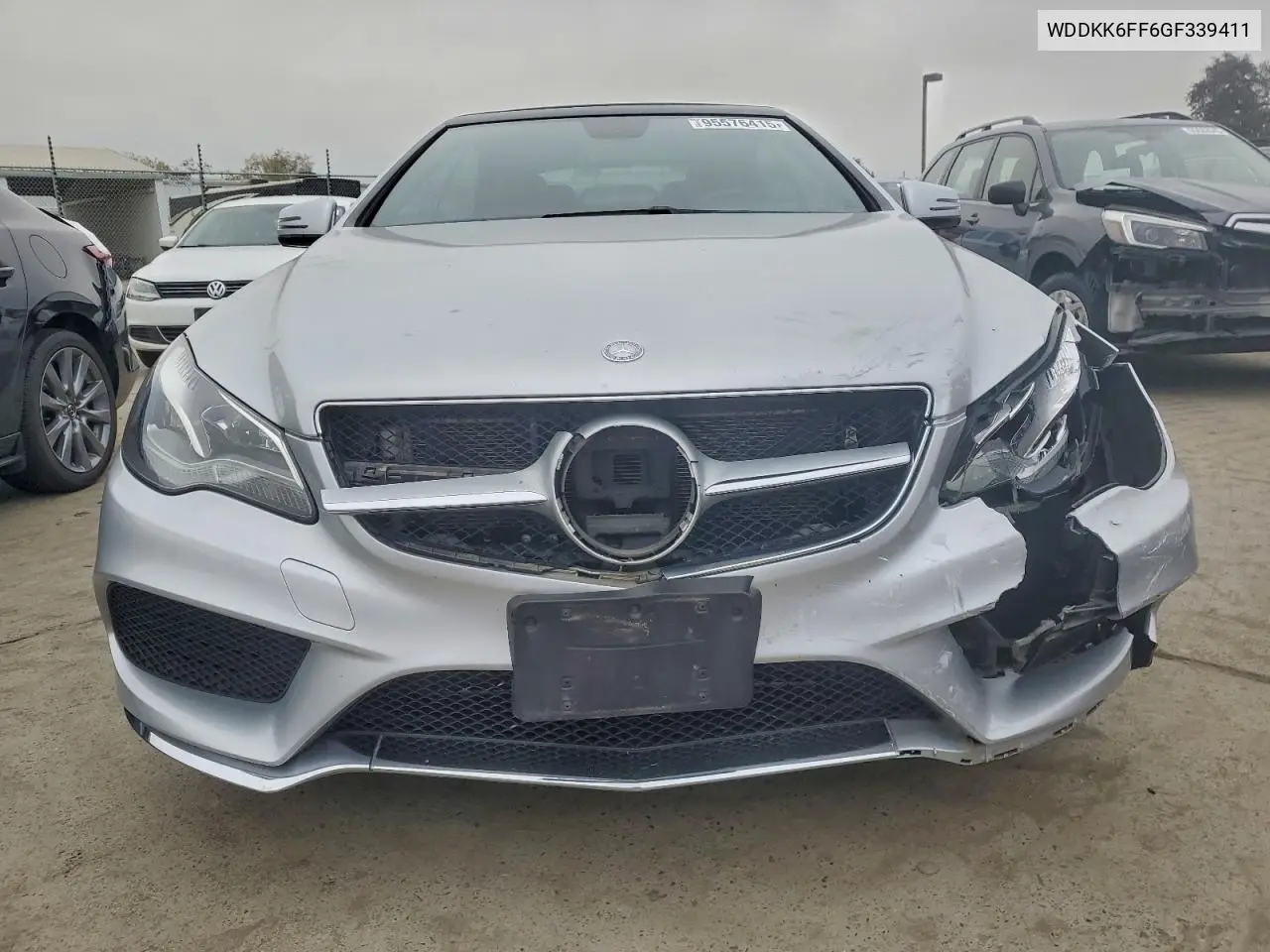 WDDKK6FF6GF339411 2016 Mercedes-Benz E 400