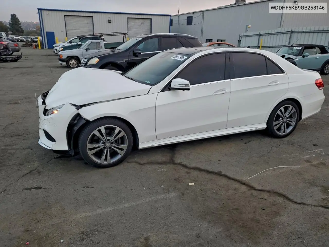 WDDHF5KB9GB258146 2016 Mercedes-Benz E 350