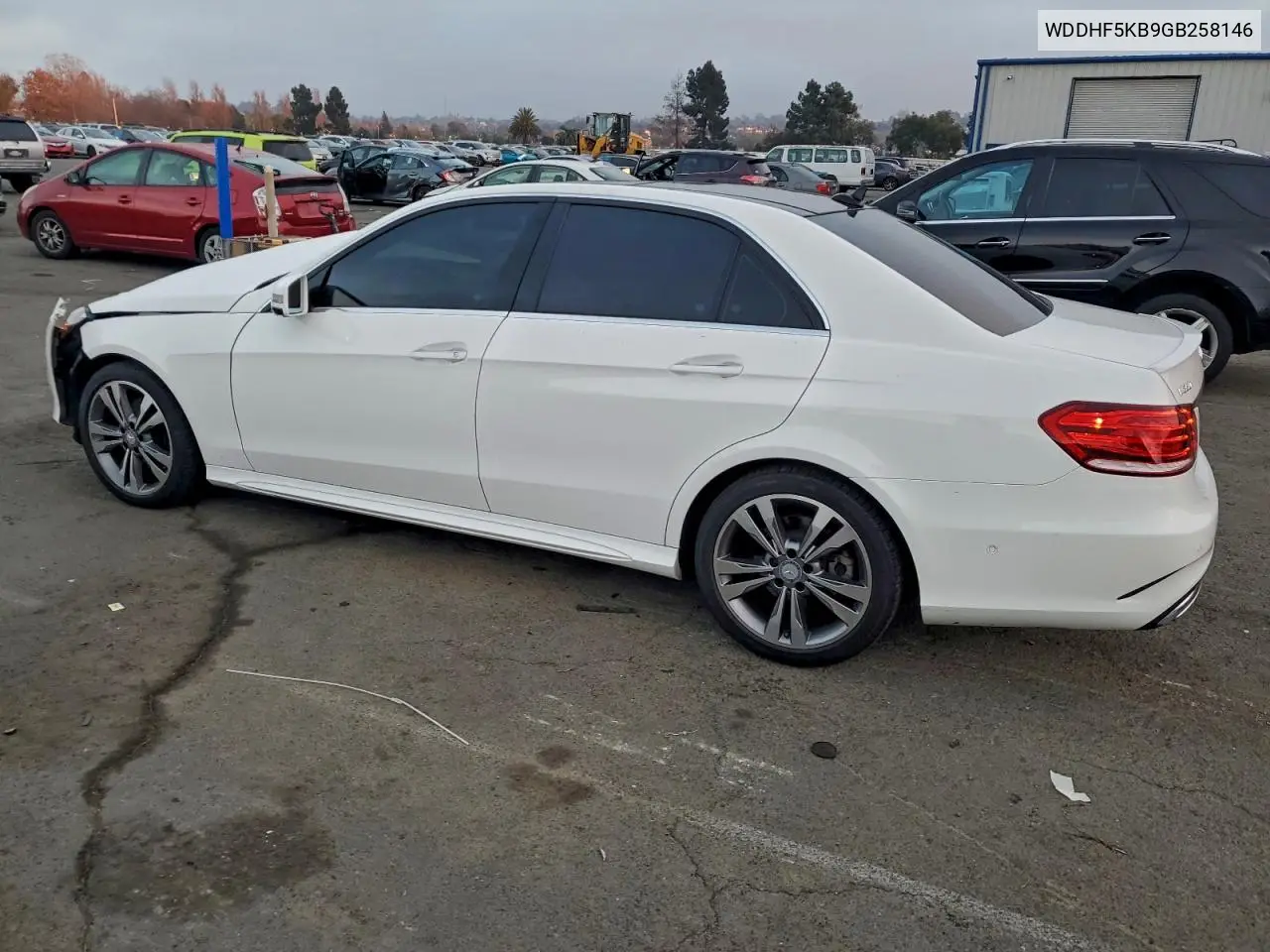 WDDHF5KB9GB258146 2016 Mercedes-Benz E 350