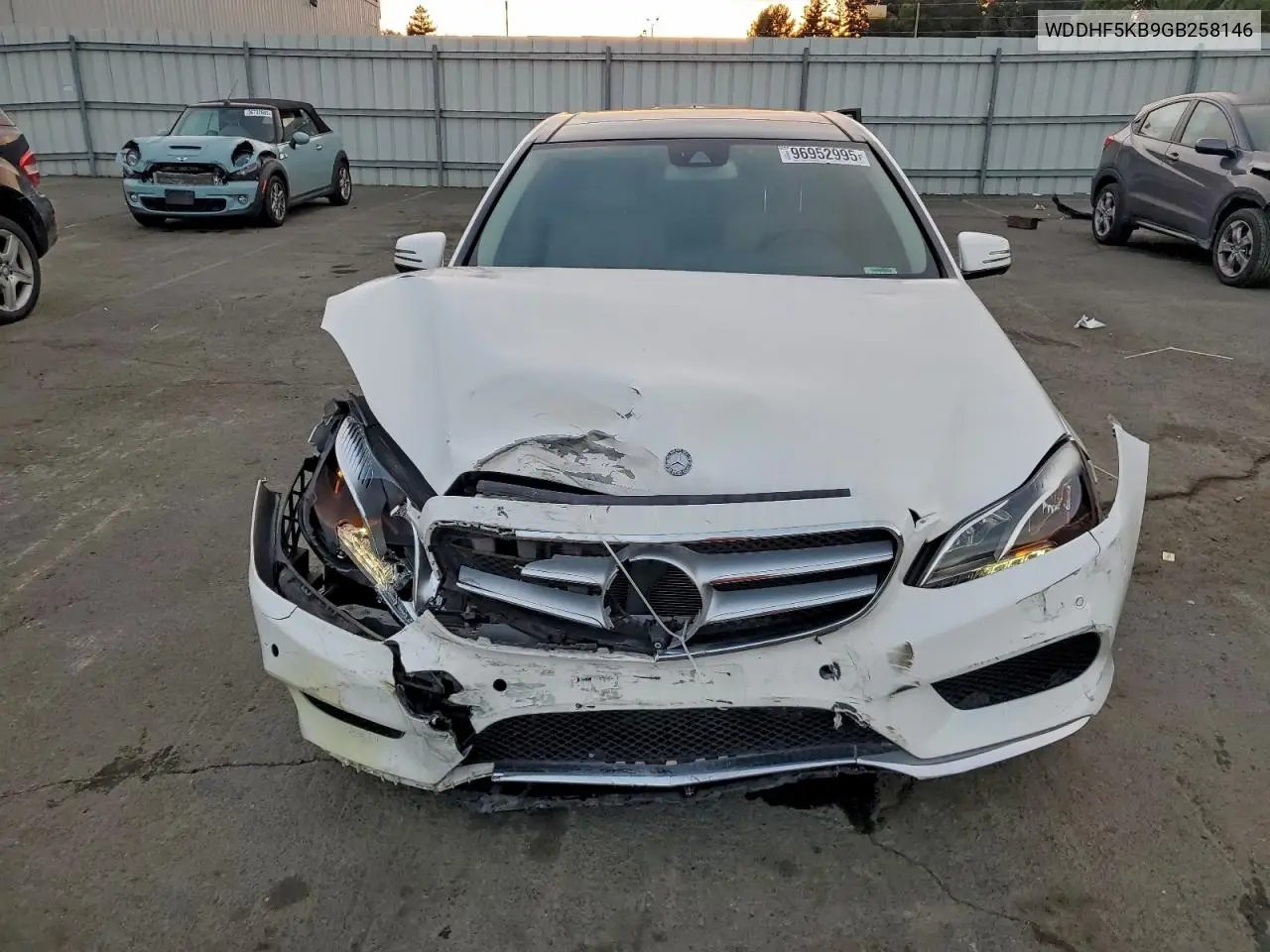 WDDHF5KB9GB258146 2016 Mercedes-Benz E 350