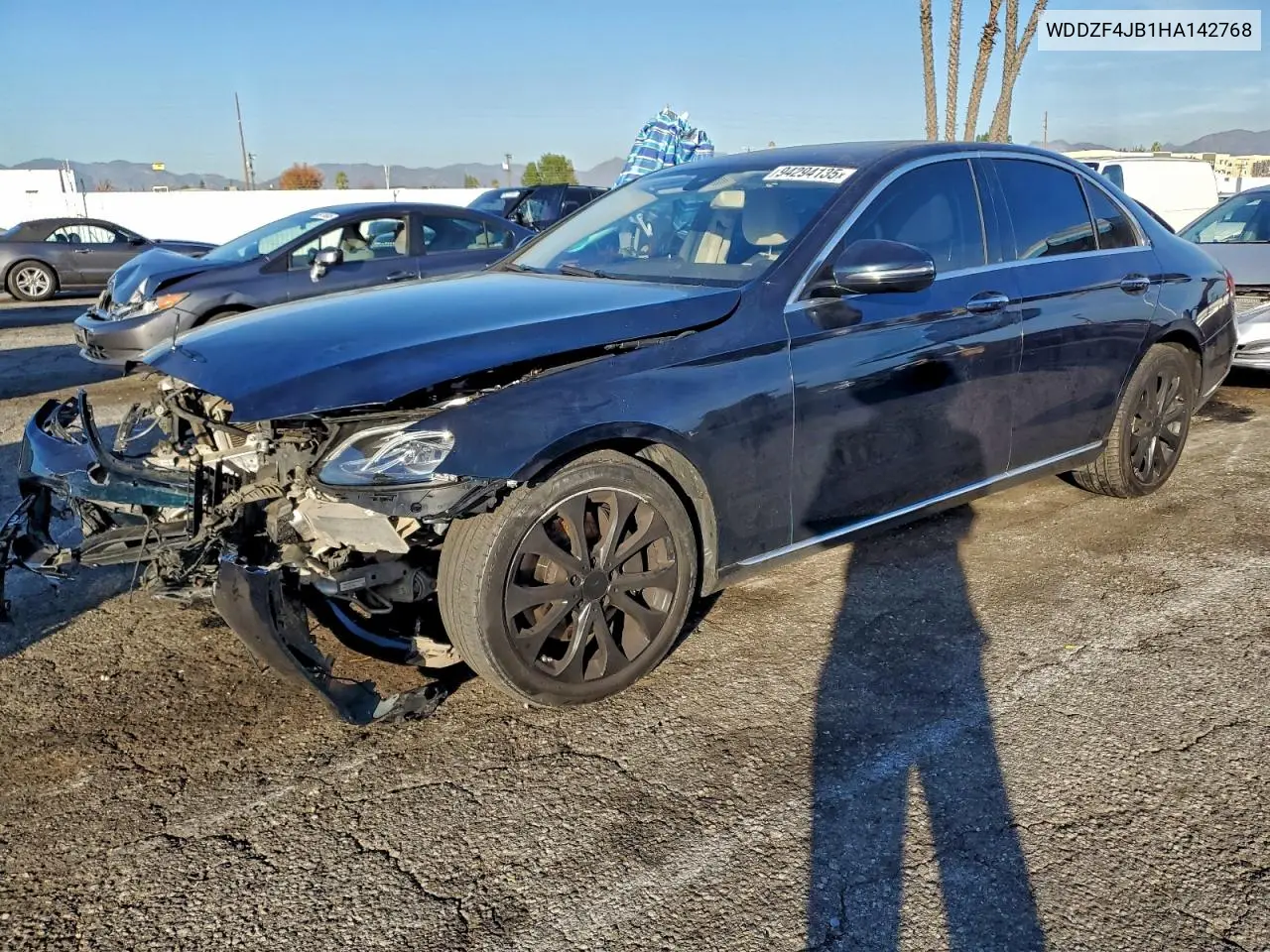 WDDZF4JB1HA142768 2017 Mercedes-Benz E 300