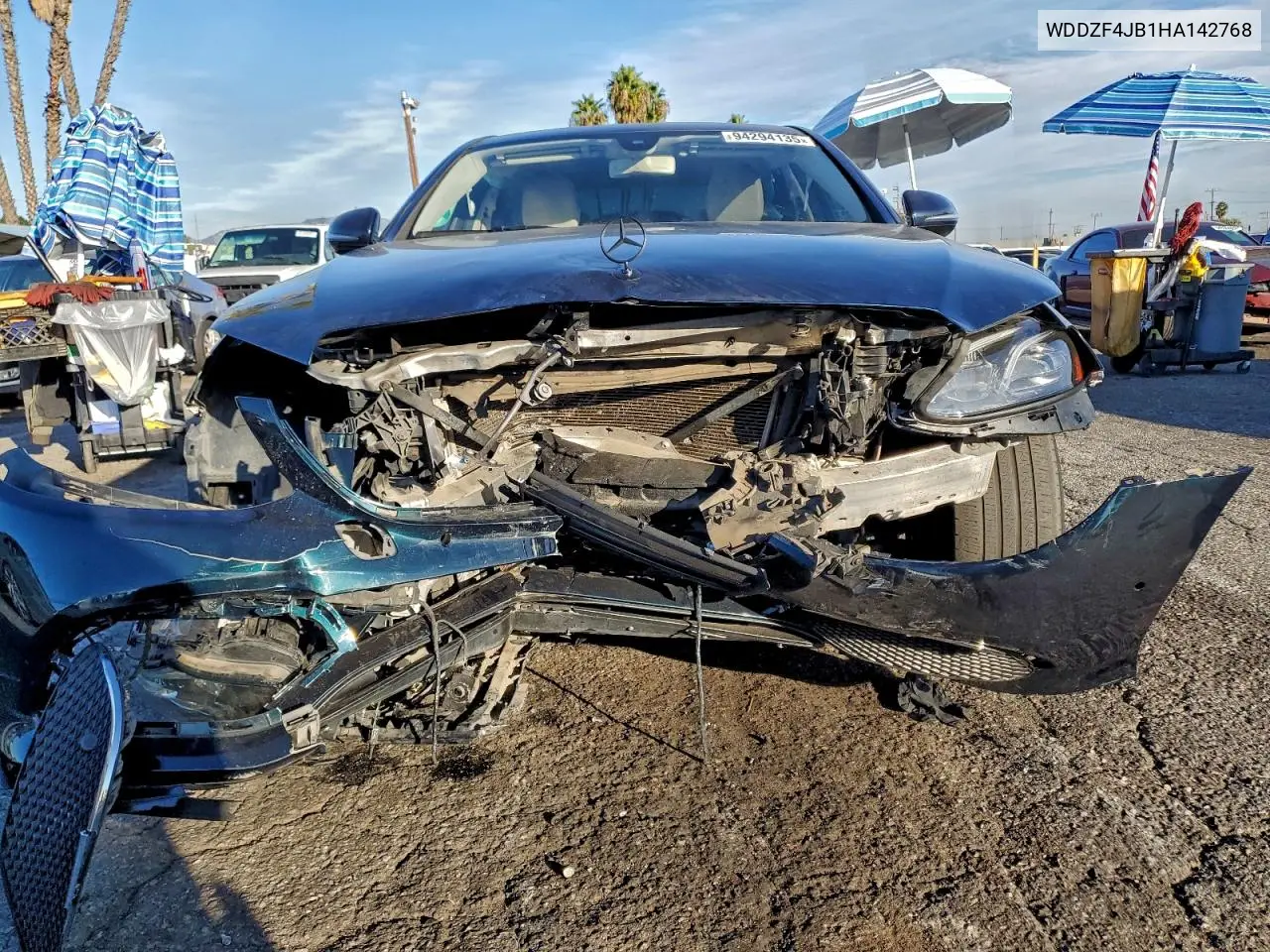 WDDZF4JB1HA142768 2017 Mercedes-Benz E 300