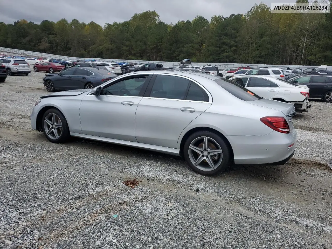 WDDZF4JB9HA126284 2017 Mercedes-Benz E 300