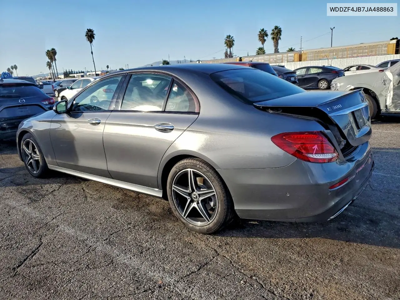 WDDZF4JB7JA488863 2018 Mercedes-Benz E 300