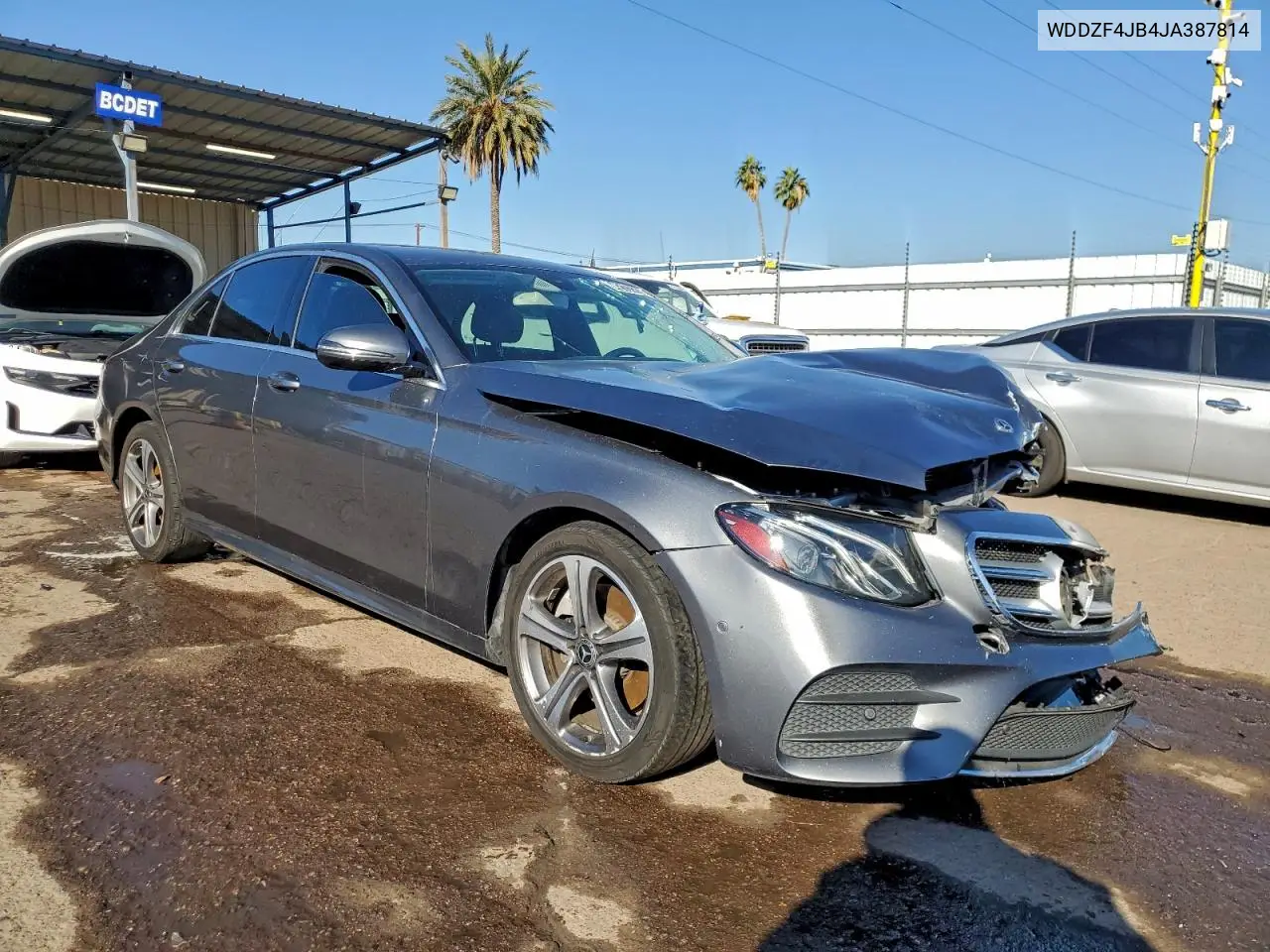 WDDZF4JB4JA387814 2018 Mercedes-Benz E 300