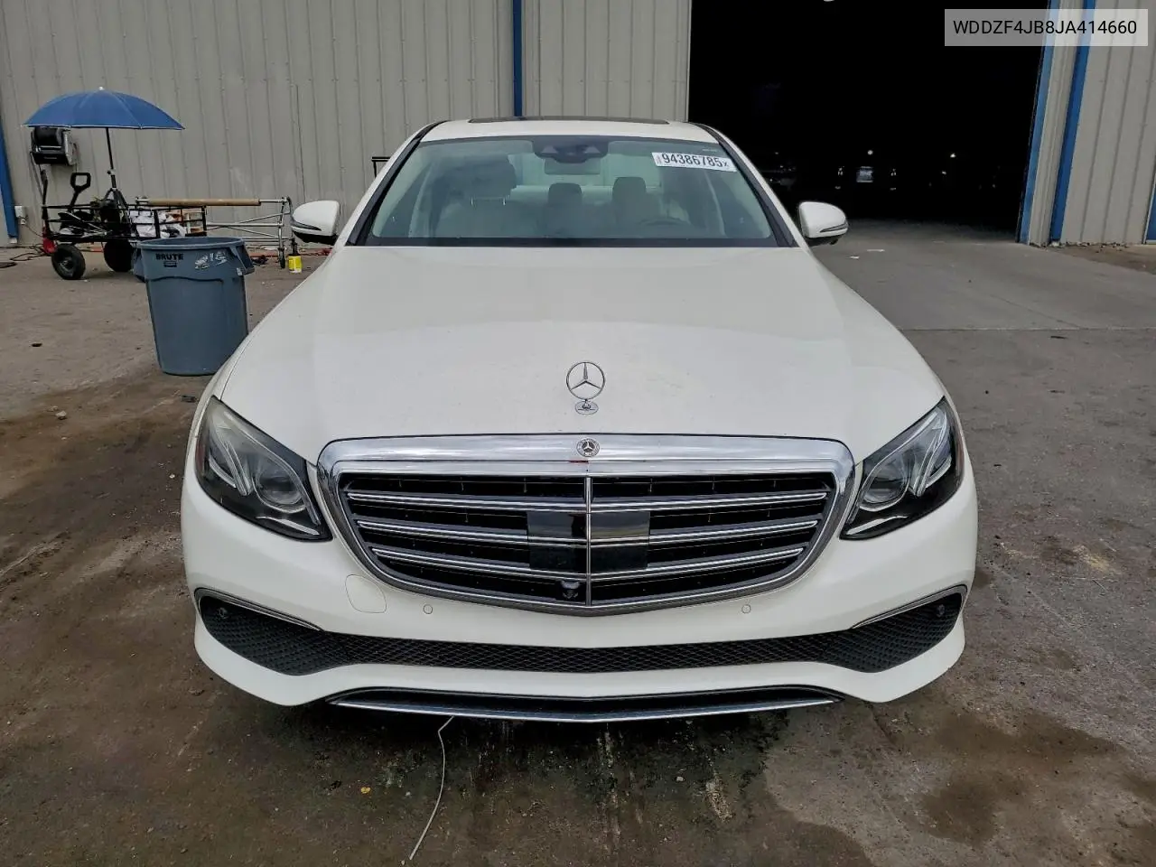 WDDZF4JB8JA414660 2018 Mercedes-Benz E 300