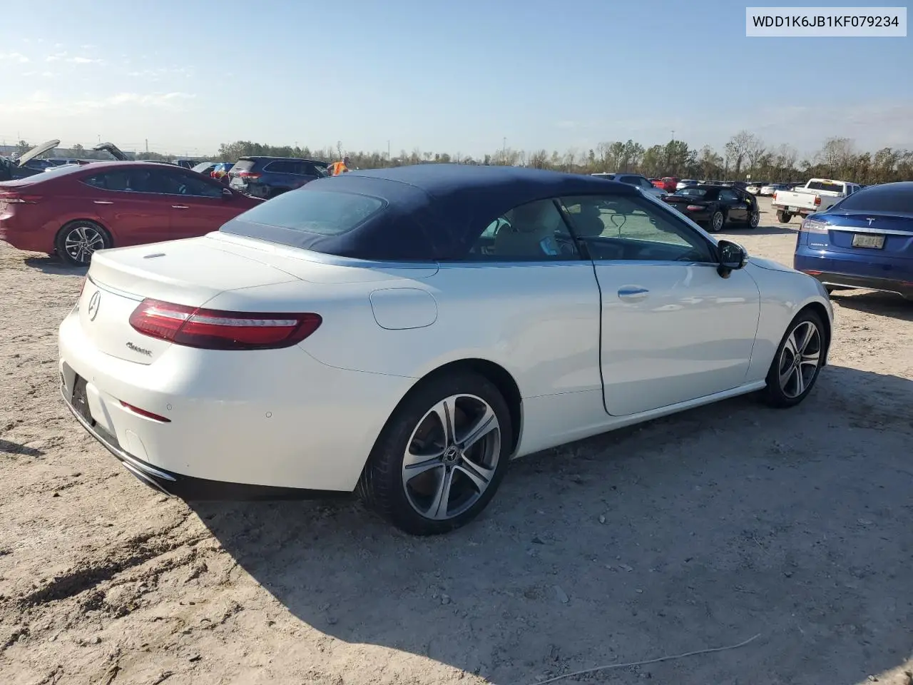 2019 Mercedes-Benz E 450 4Matic VIN: WDD1K6JB1KF079234 Lot: 84215994
