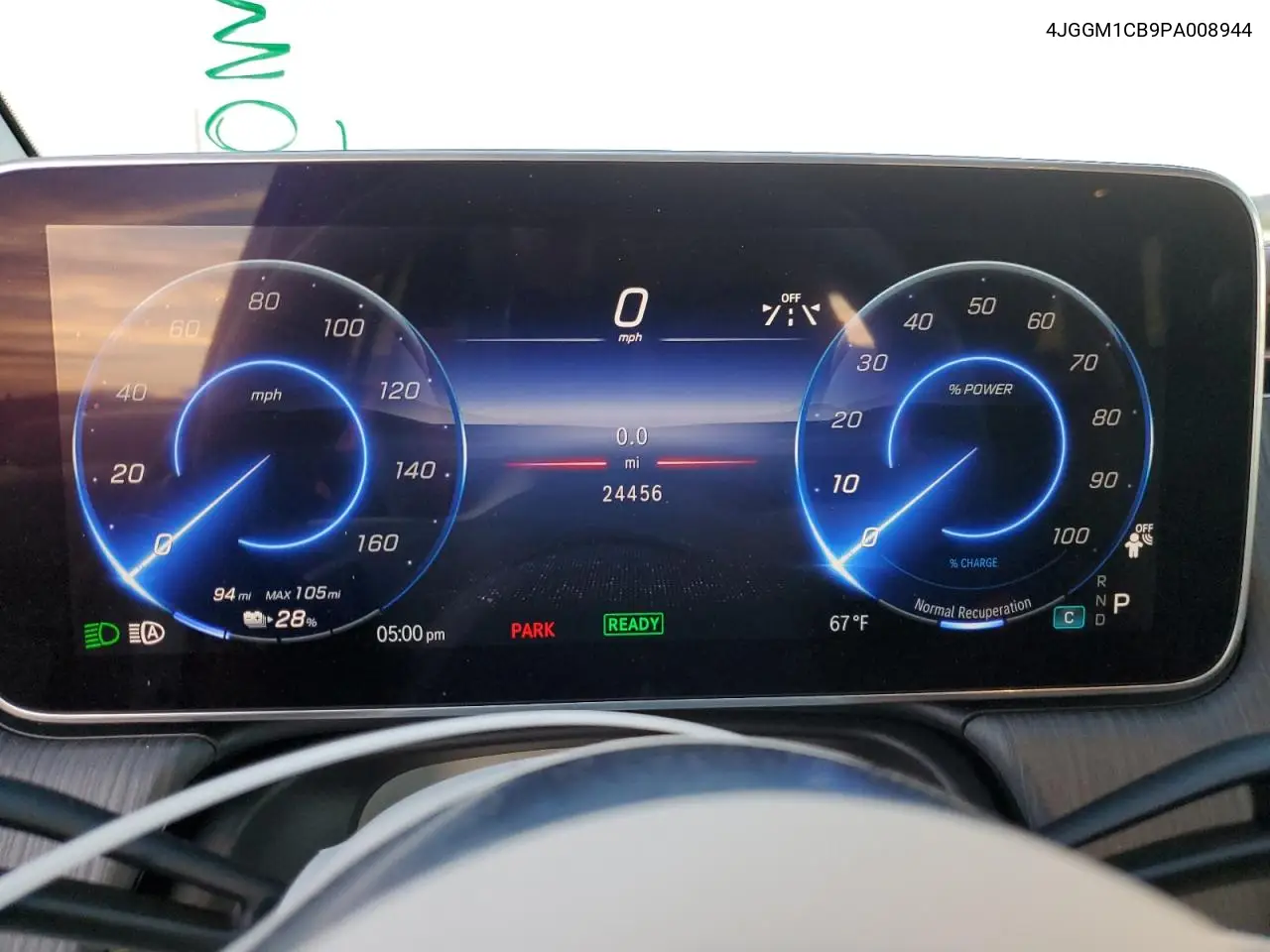 4JGGM1CB9PA008944 2023 Mercedes-Benz Eqe Suv 350 4Matic