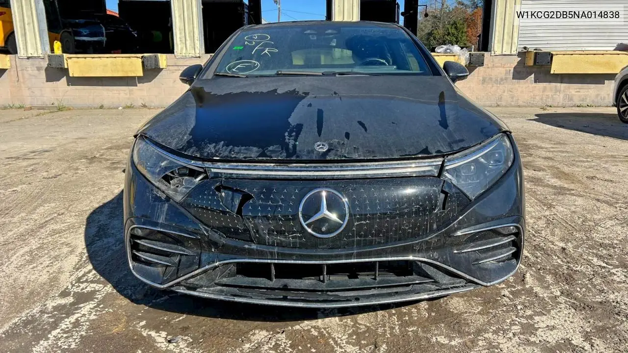 W1KCG2DB5NA014838 2022 Mercedes-Benz Eqs Sedan 450+