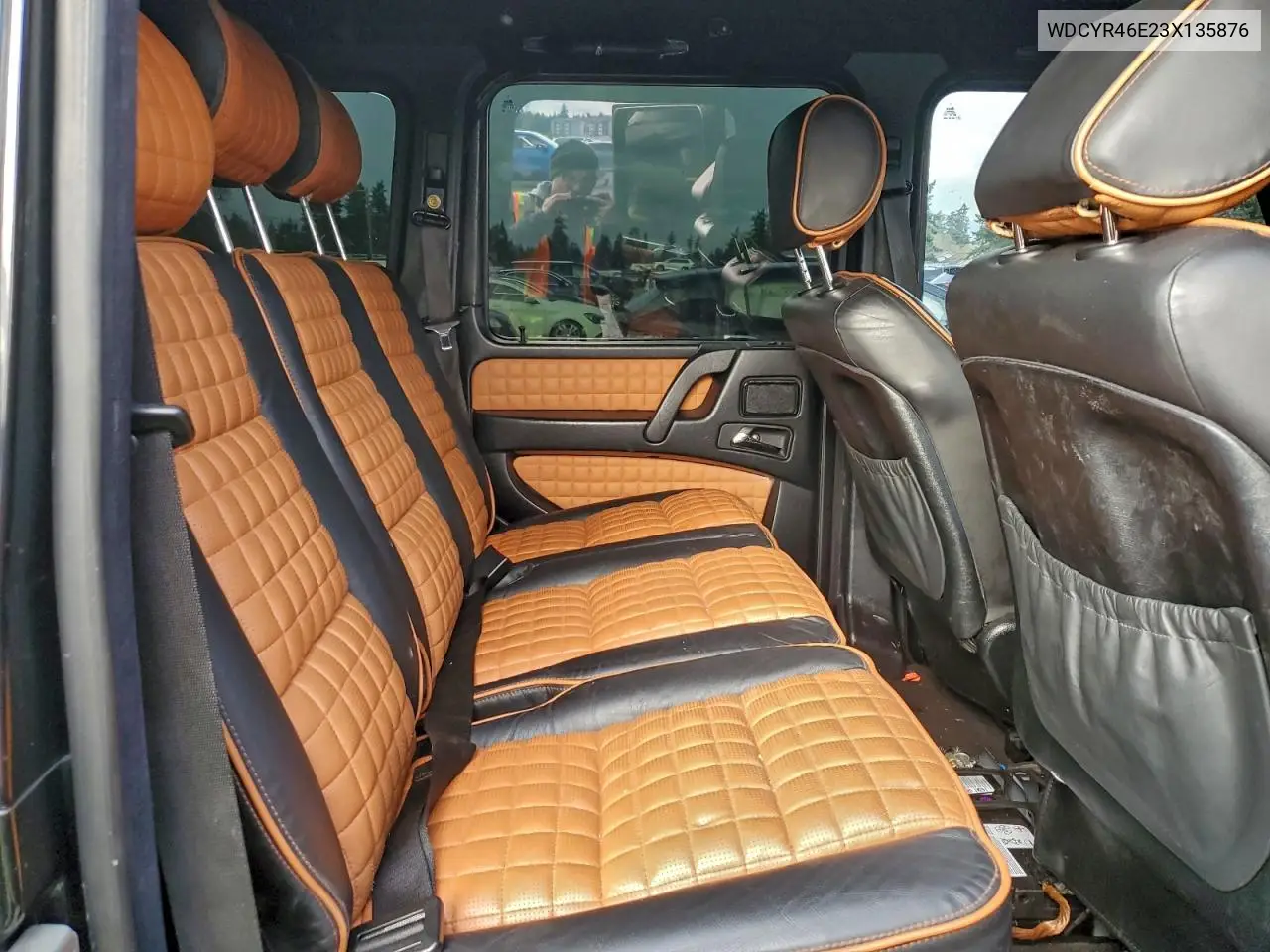 WDCYR46E23X135876 2003 Mercedes-Benz G 55 Amg
