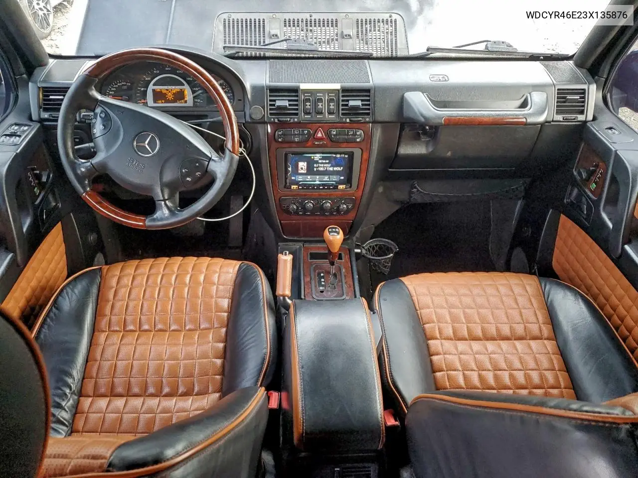 WDCYR46E23X135876 2003 Mercedes-Benz G 55 Amg