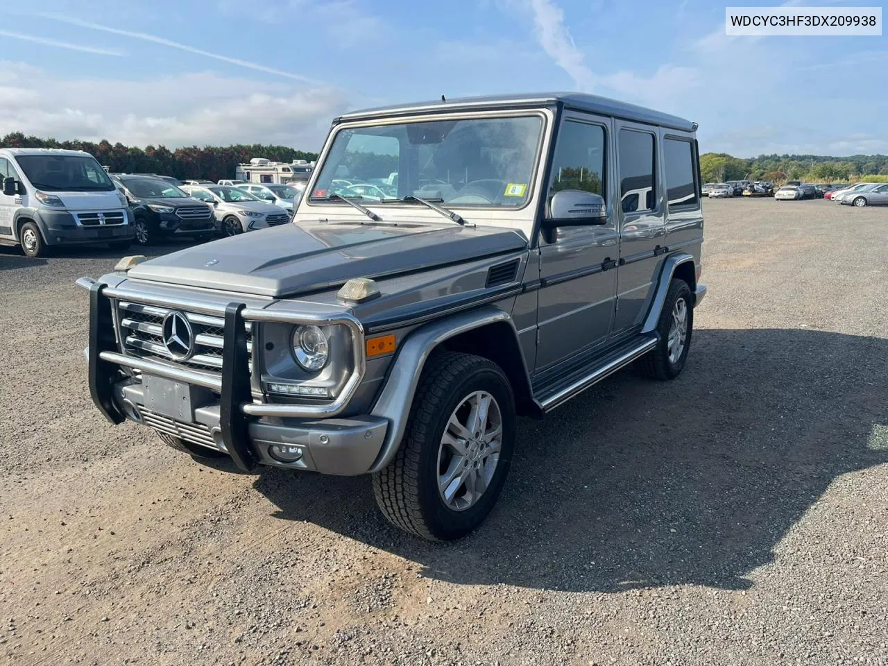 WDCYC3HF3DX209938 2013 Mercedes-Benz G 550