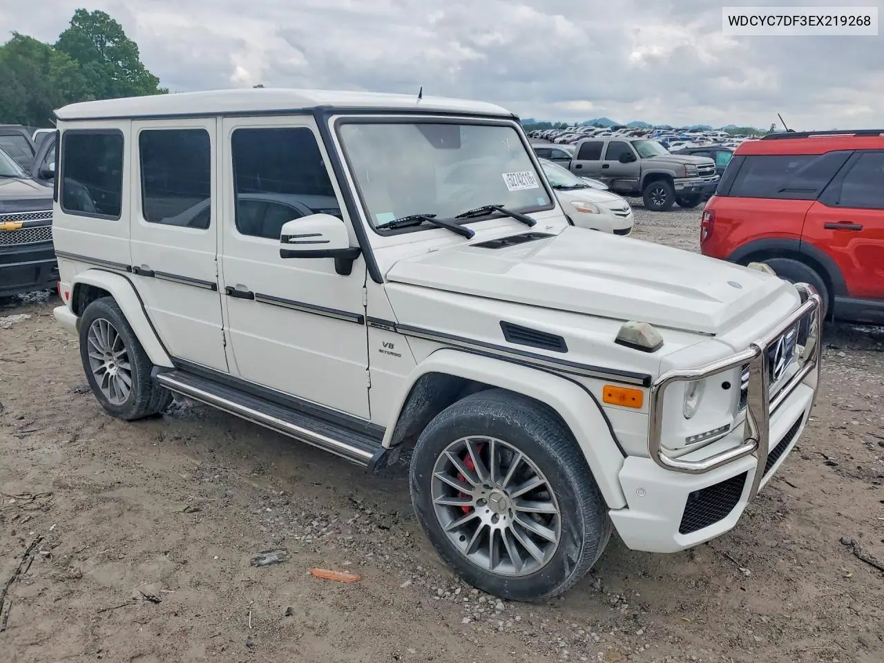WDCYC7DF3EX219268 2014 Mercedes-Benz G 63 Amg