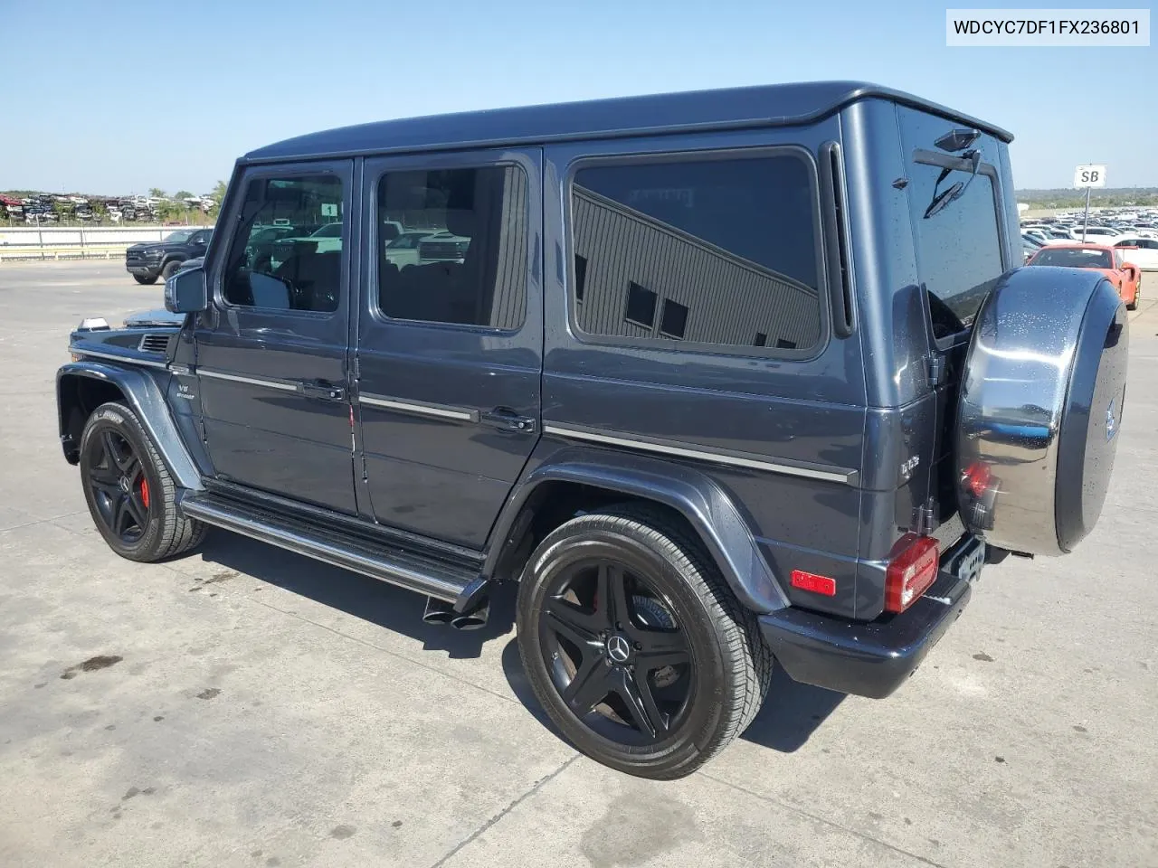 WDCYC7DF1FX236801 2015 Mercedes-Benz G 63 Amg