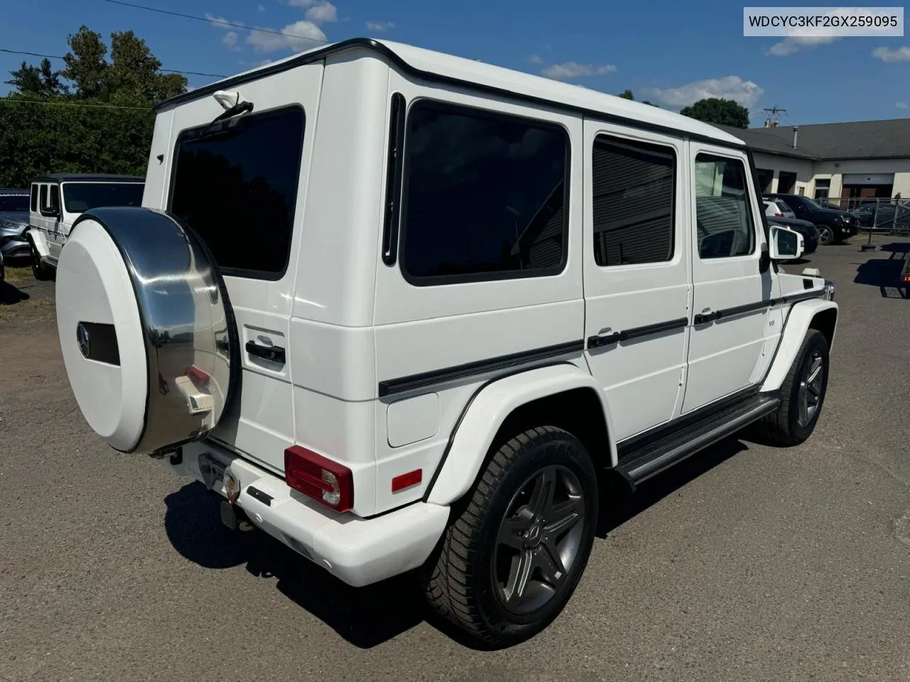 WDCYC3KF2GX259095 2016 Mercedes-Benz G 550