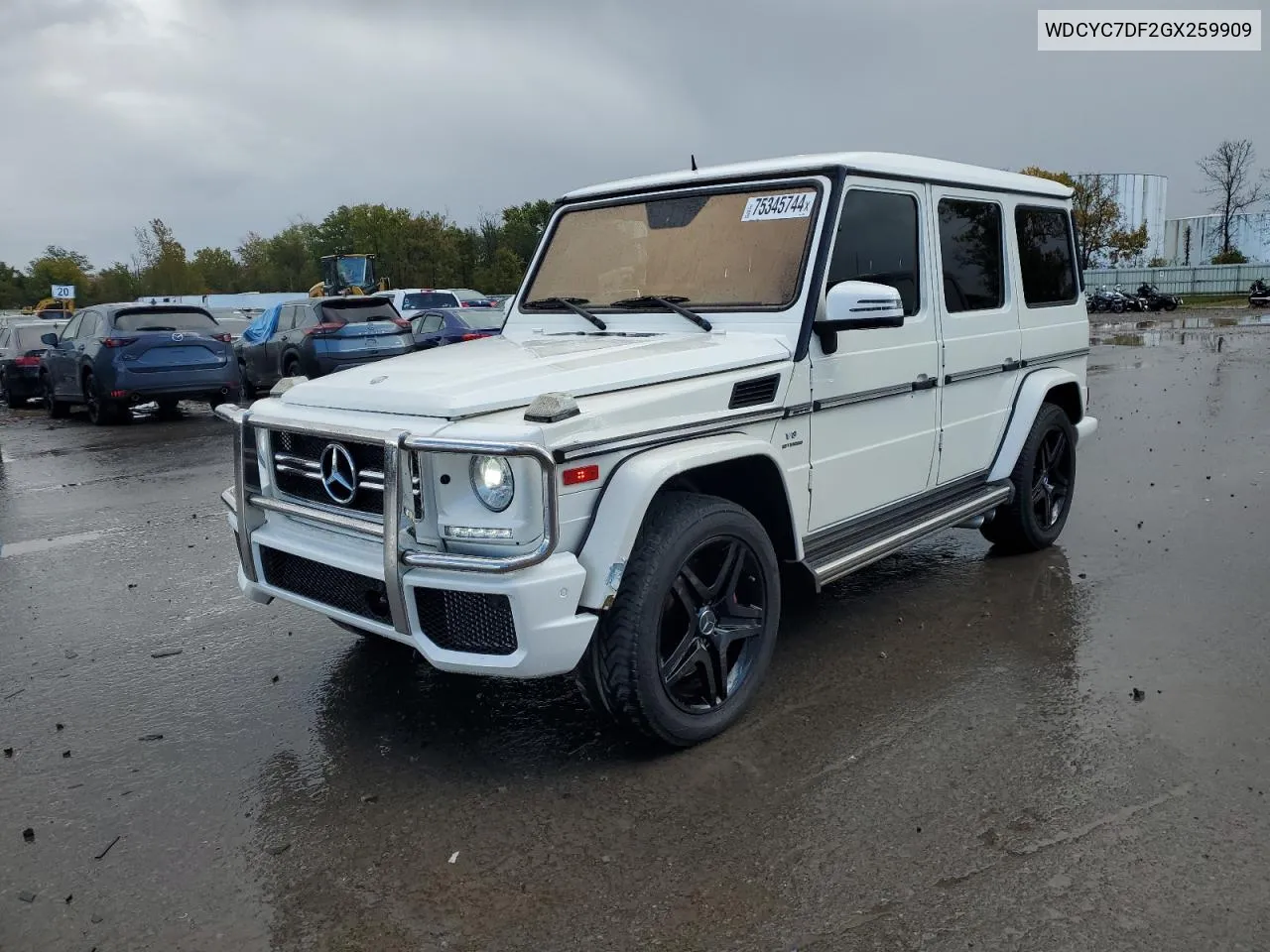 WDCYC7DF2GX259909 2016 Mercedes-Benz G 63 Amg