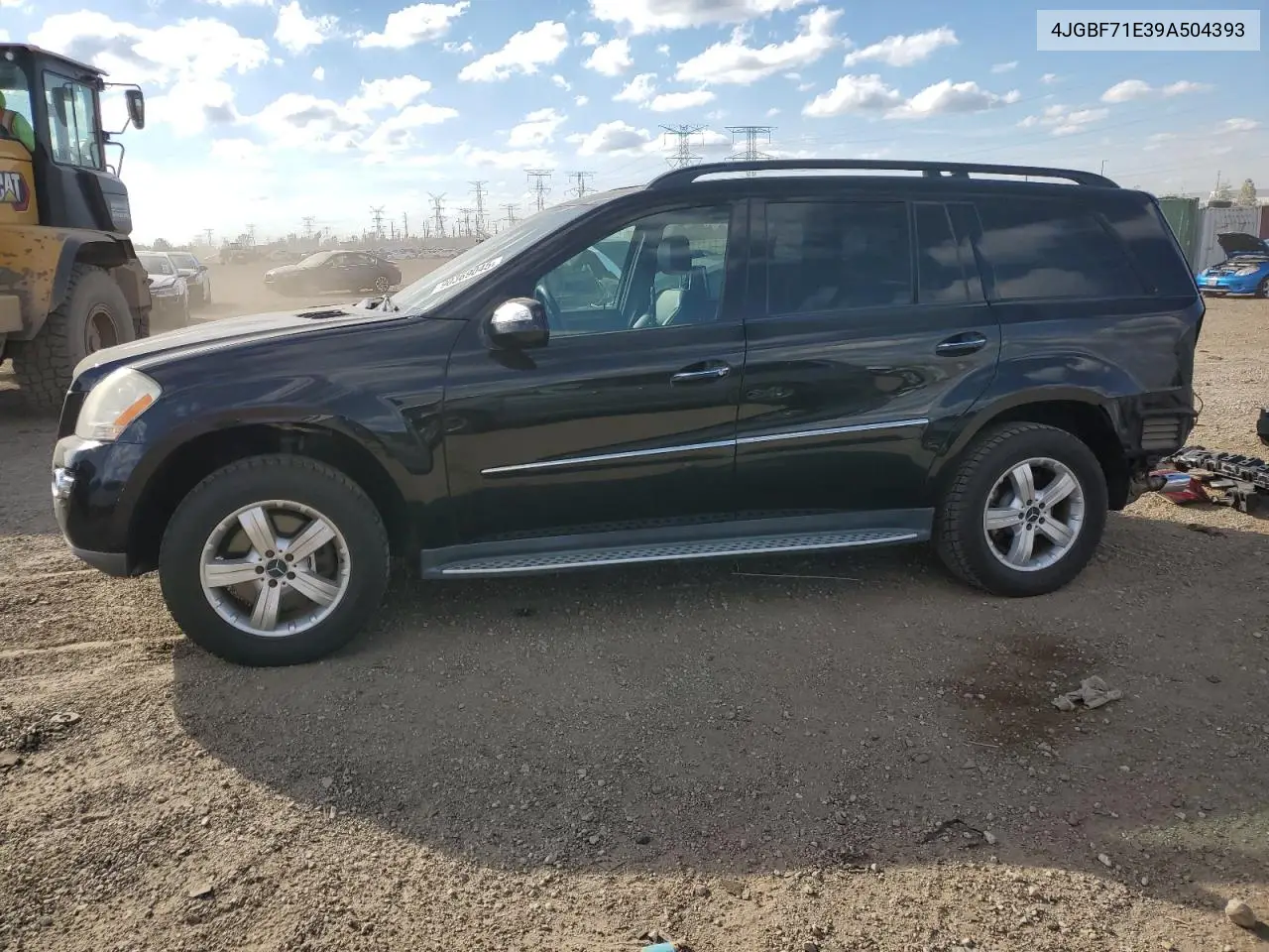 4JGBF71E39A504393 2009 Mercedes-Benz Gl 450 4Matic