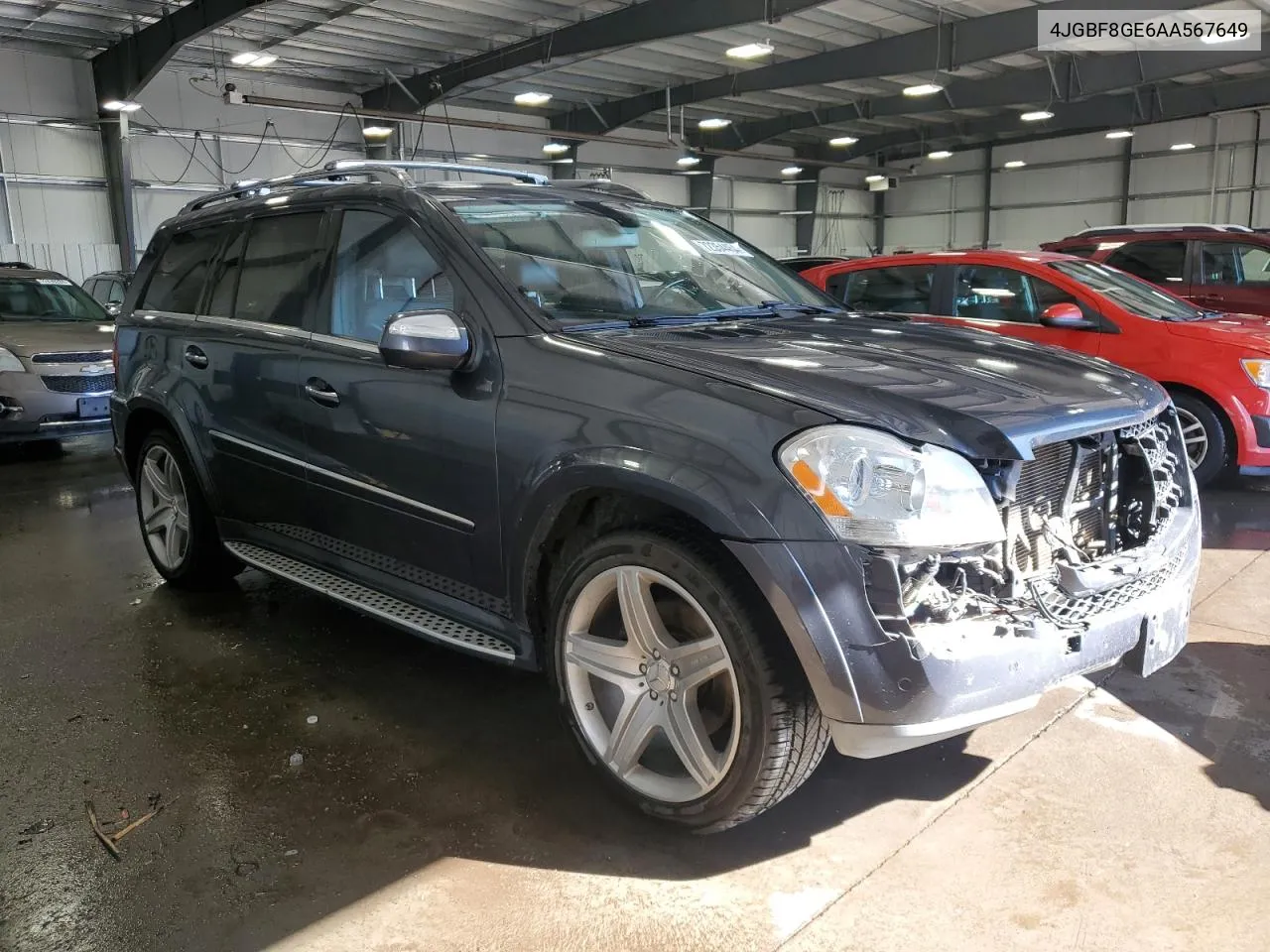 4JGBF8GE6AA567649 2010 Mercedes-Benz Gl 550 4Matic