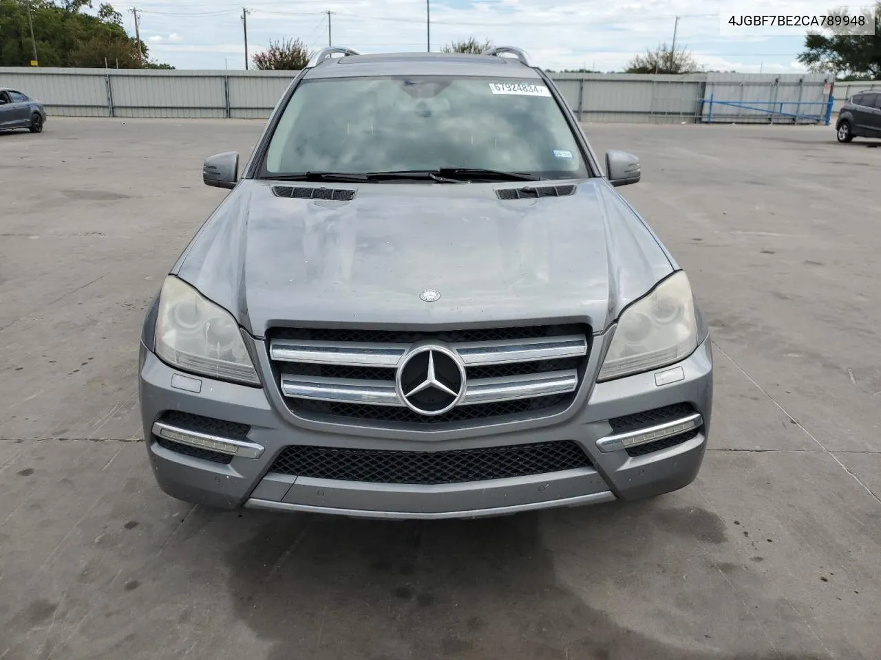 4JGBF7BE2CA789948 2012 Mercedes-Benz Gl 450 4Matic