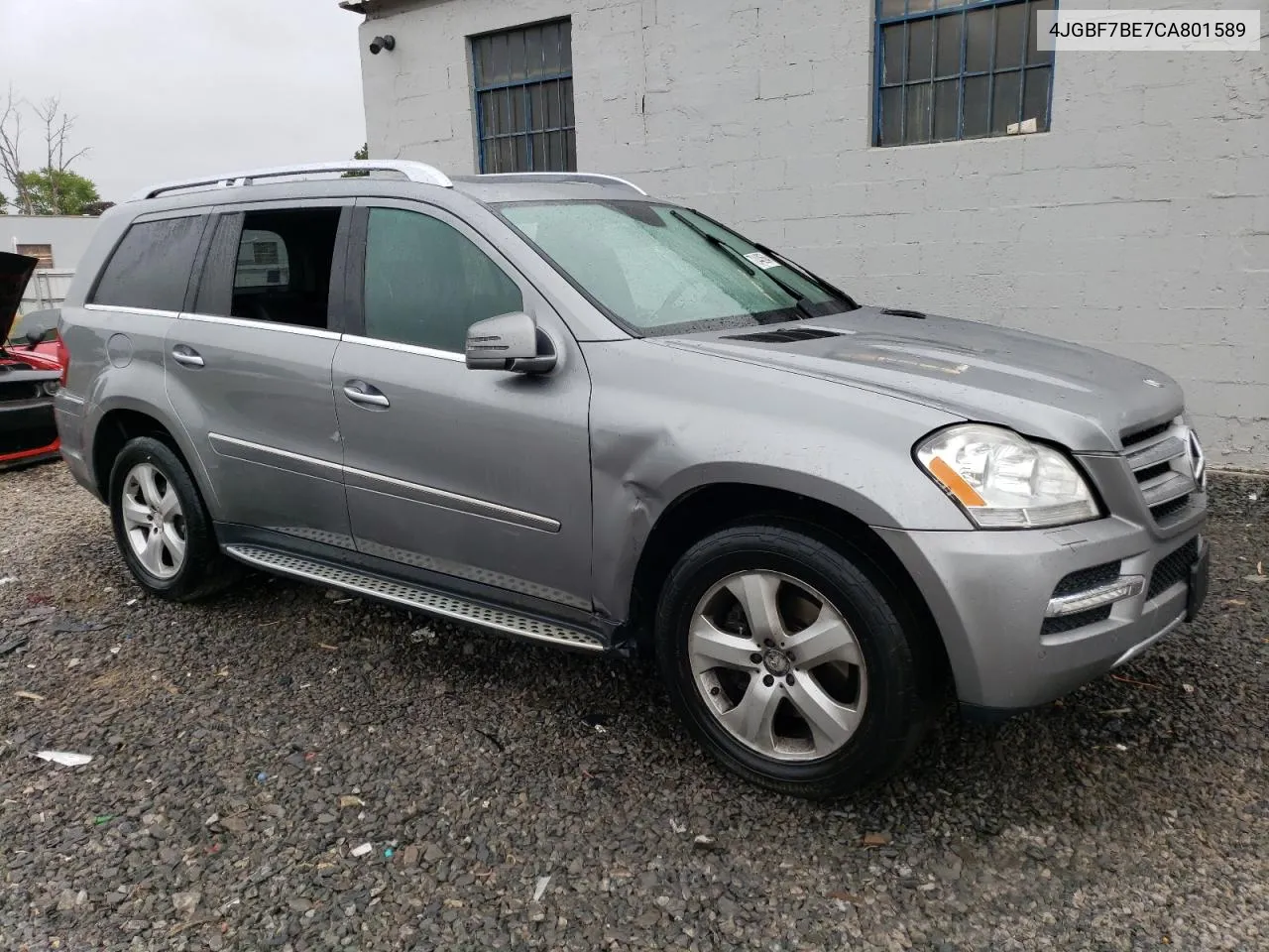 4JGBF7BE7CA801589 2012 Mercedes-Benz Gl 450 4Matic