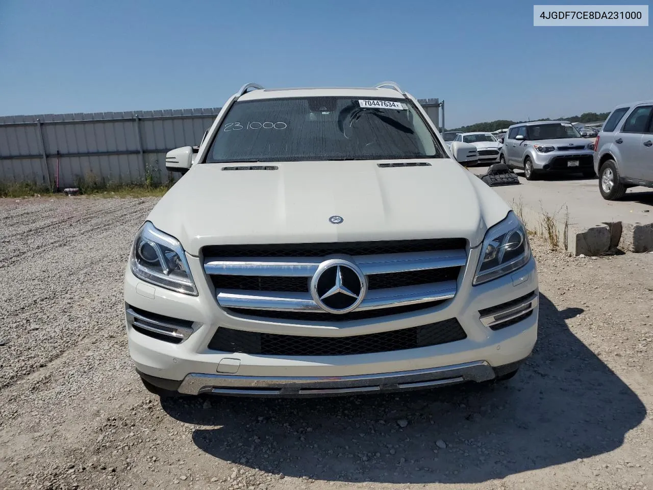 4JGDF7CE8DA231000 2013 Mercedes-Benz Gl 450 4Matic