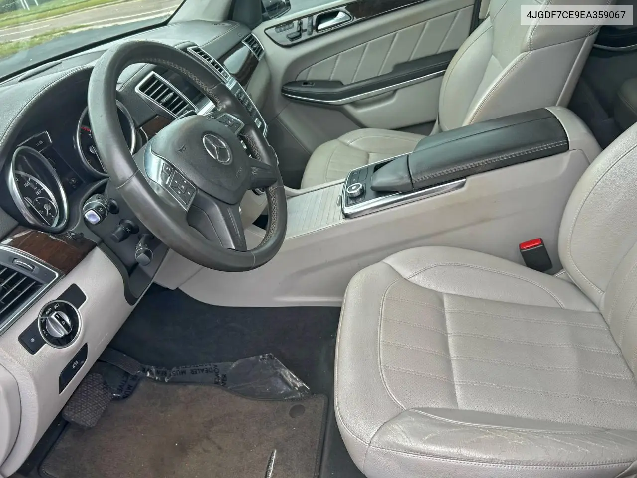 4JGDF7CE9EA359067 2014 Mercedes-Benz Gl 450 4Matic