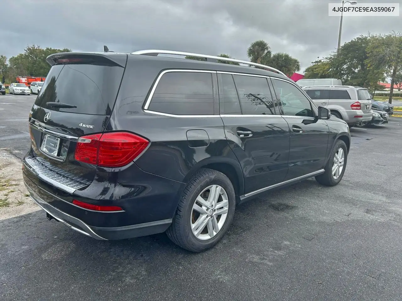 4JGDF7CE9EA359067 2014 Mercedes-Benz Gl 450 4Matic