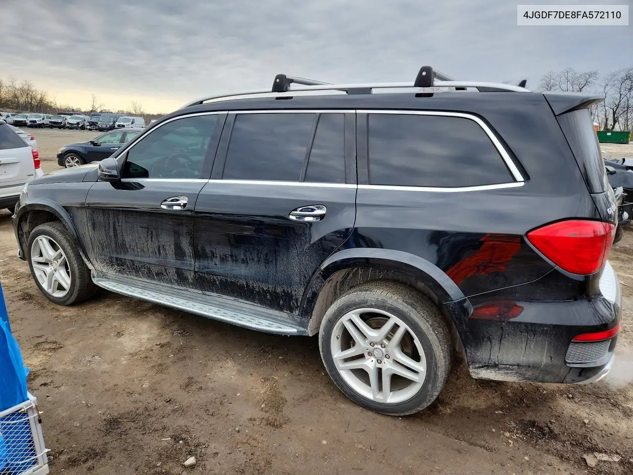 4JGDF7DE8FA572110 2015 Mercedes-Benz Gl 550 4Matic