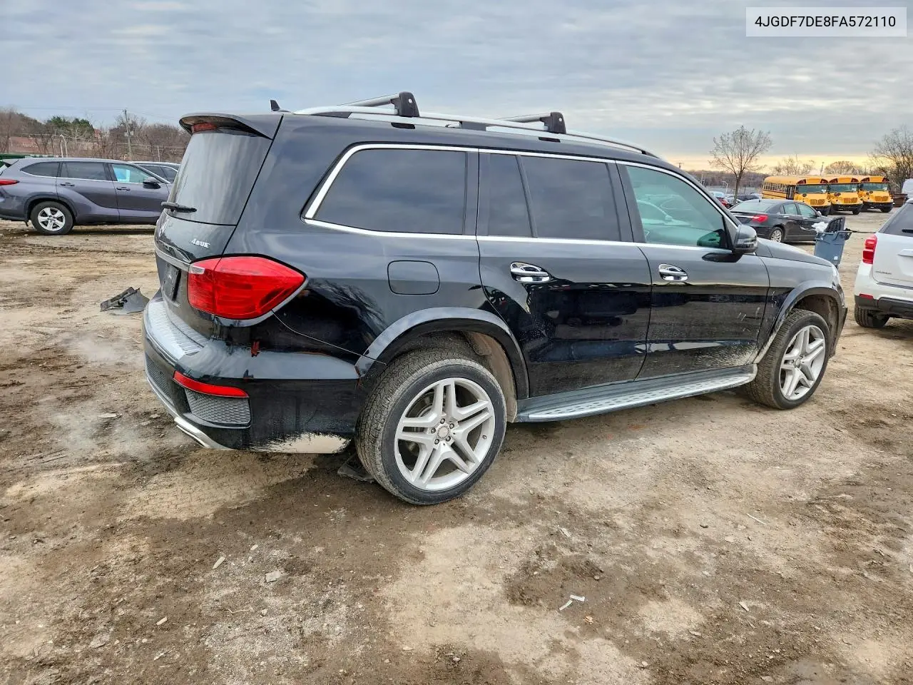 4JGDF7DE8FA572110 2015 Mercedes-Benz Gl 550 4Matic