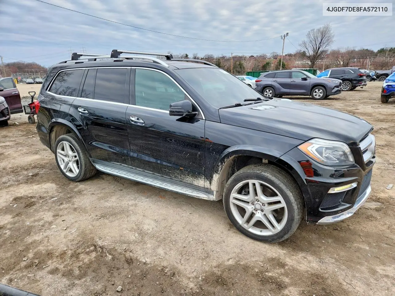4JGDF7DE8FA572110 2015 Mercedes-Benz Gl 550 4Matic