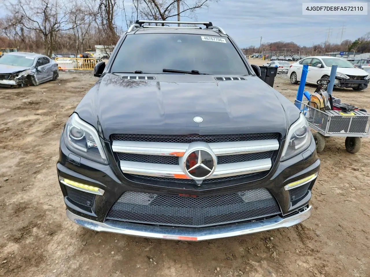 4JGDF7DE8FA572110 2015 Mercedes-Benz Gl 550 4Matic
