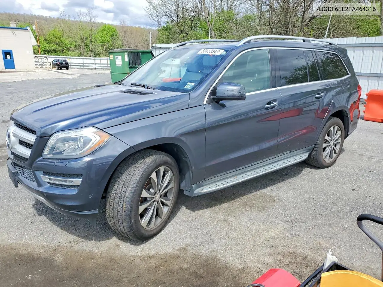 4JGDF6EE2FA464316 2015 Mercedes-Benz Gl 450 4Matic