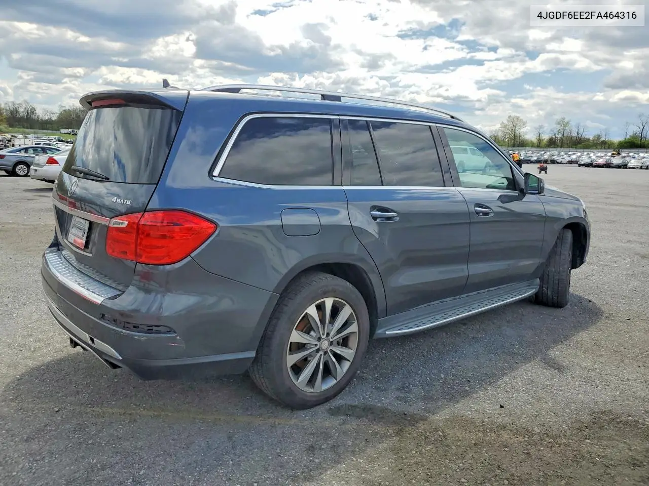 4JGDF6EE2FA464316 2015 Mercedes-Benz Gl 450 4Matic