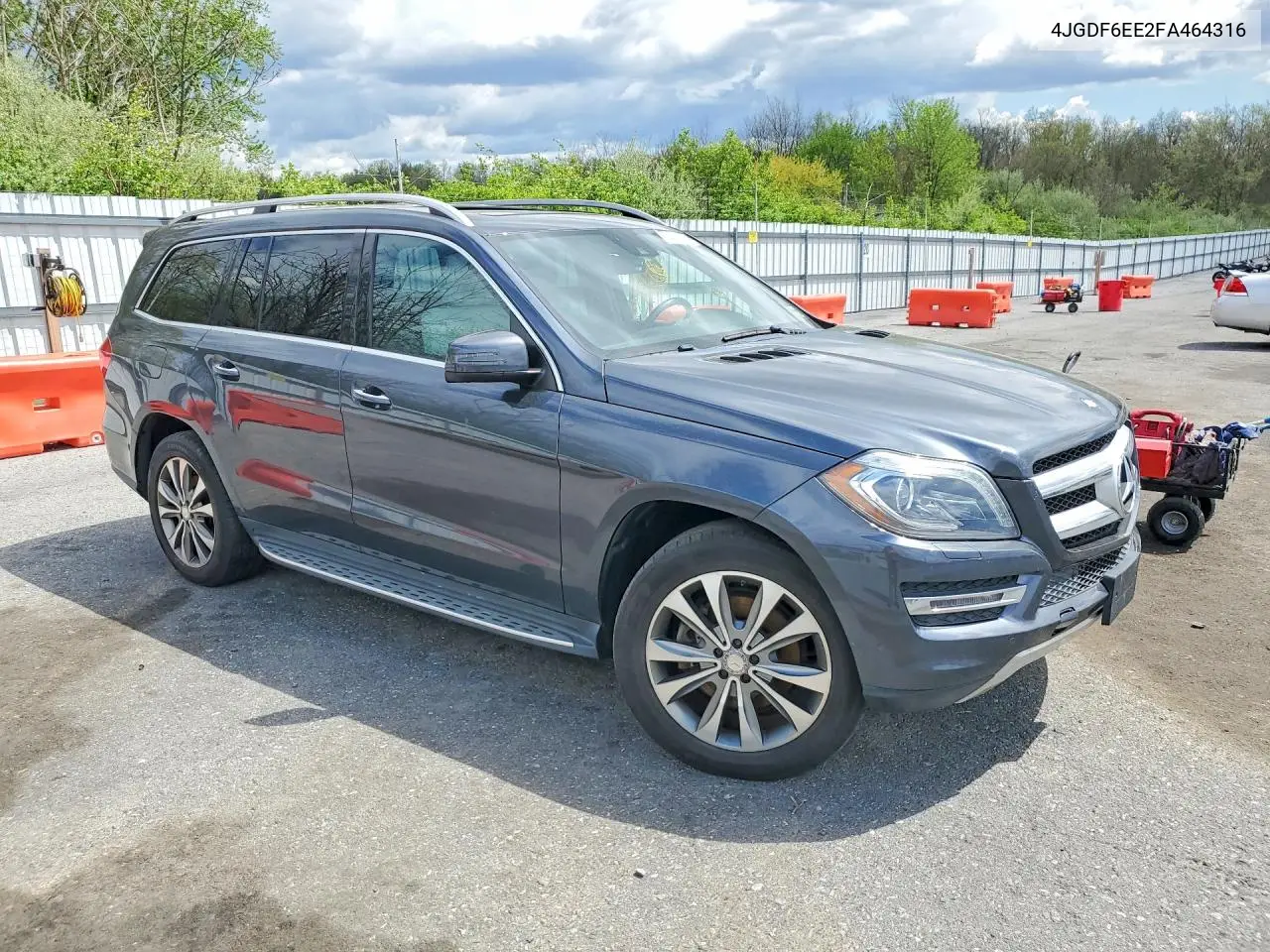4JGDF6EE2FA464316 2015 Mercedes-Benz Gl 450 4Matic