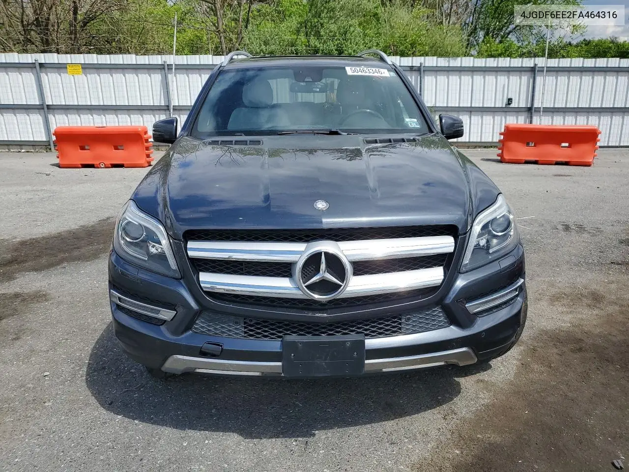 4JGDF6EE2FA464316 2015 Mercedes-Benz Gl 450 4Matic