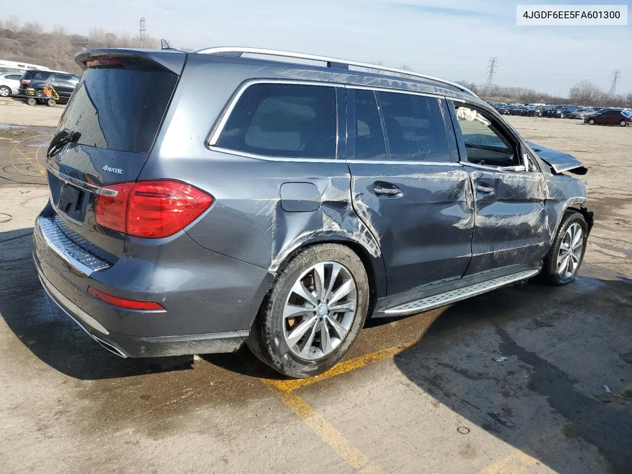 4JGDF6EE5FA601300 2015 Mercedes-Benz Gl 450 4Matic