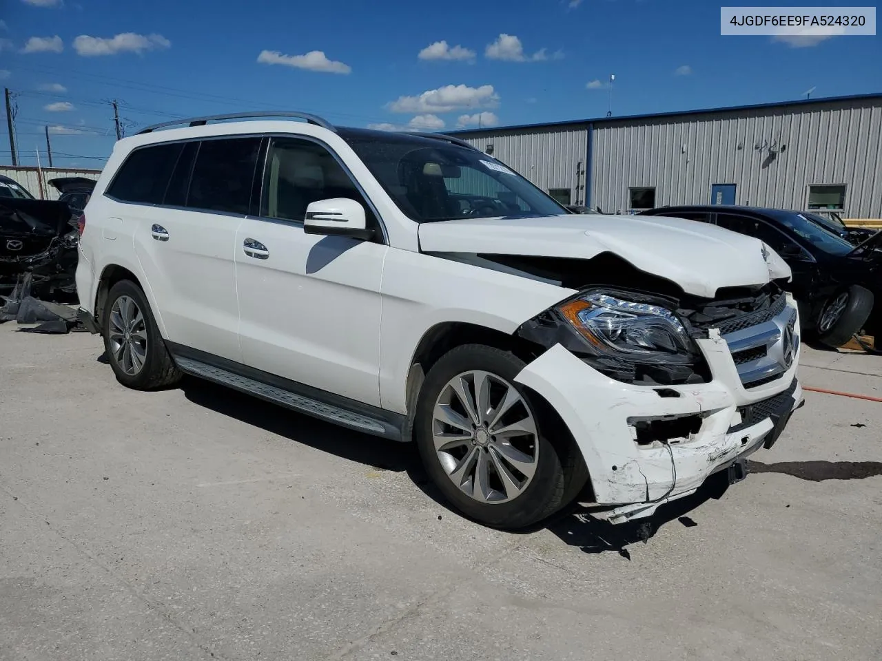 4JGDF6EE9FA524320 2015 Mercedes-Benz Gl 450 4Matic