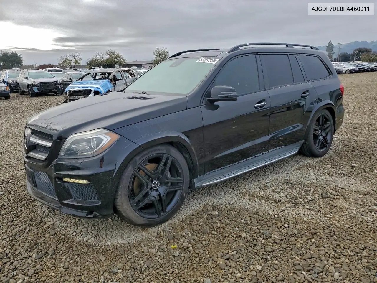4JGDF7DE8FA460911 2015 Mercedes-Benz Gl 550 4Matic