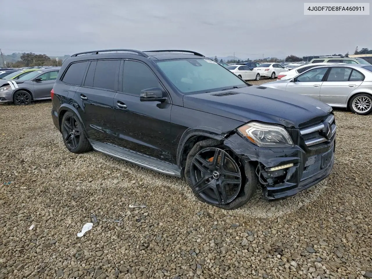 4JGDF7DE8FA460911 2015 Mercedes-Benz Gl 550 4Matic