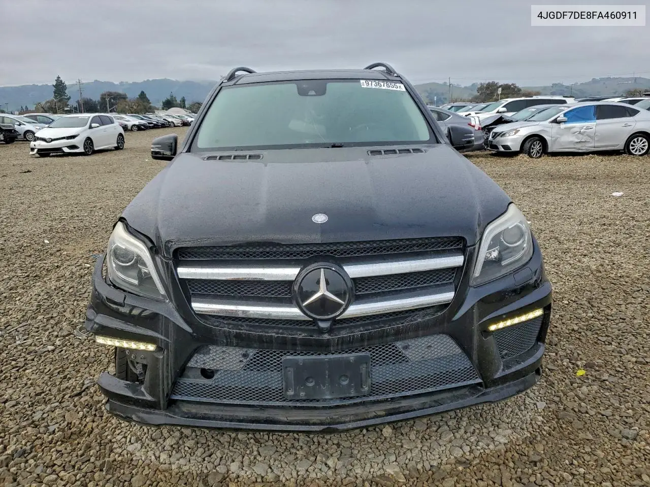 4JGDF7DE8FA460911 2015 Mercedes-Benz Gl 550 4Matic
